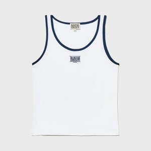 [마리떼 프랑소와 저버] W CLASSIC LOGO SLEEVELESS white