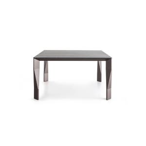 Diamond Table - Sahara Noir Marble / Copper