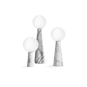 Neo Lantern - Bianco Arabescato