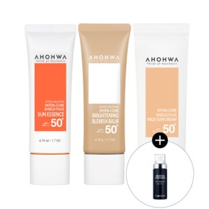 [아오와] 인텐-큐어 브라이트닝 블레미쉬 밤 50g & 선에센스/마일드선크림 50g(택 1) 세트 BEAUTY