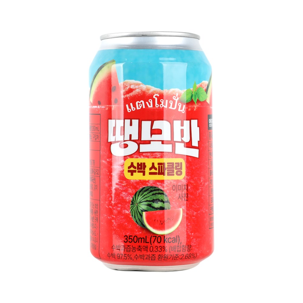 땡모반 수박 스파클링 탄산 캔음료