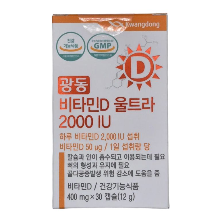 광동 비타민D 울트라 2000IU 1개 12g