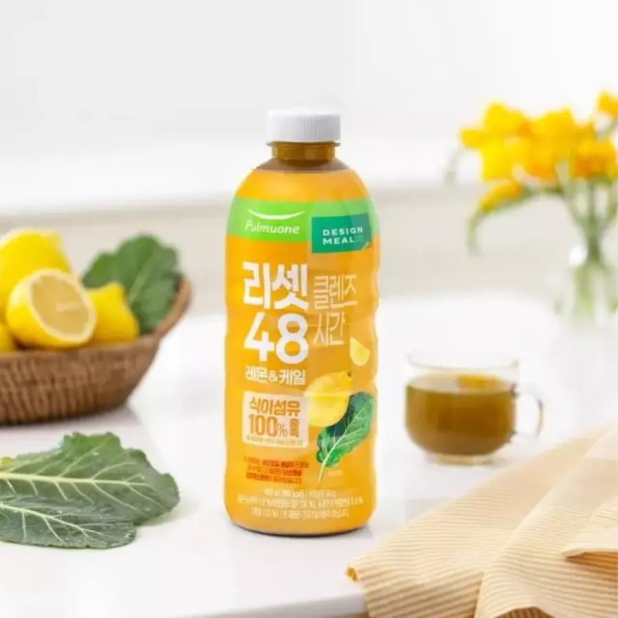 <b>풀무원</b> 리셋클렌즈 48시간 레몬 케일 직장인 <b>수험생</b> 몸을 가볍게 960ml 1개