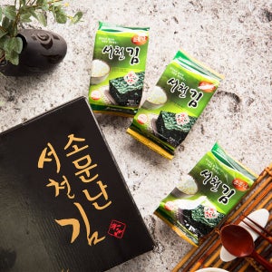 서천 우일식품 맛있는 소문난 김(도시락김4gX24봉)[도시락김 4gX24봉/개별발송