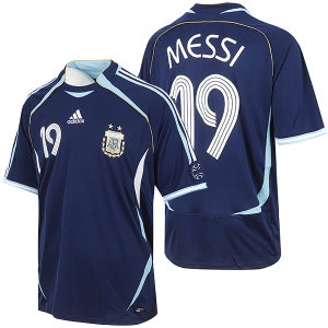 [ADIDAS]아디다스 아르헨티나 어웨이 저지 반팔 유니폼 MESSI 19 마킹 2006 리메이크 (JN3709) Z4272500422
