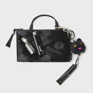 [스위치] HANDLE POUCH 002 Glossy Black Polka Dot