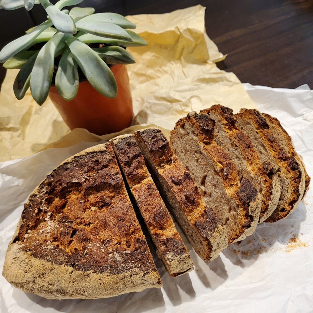 70 호밀 감바스 식전 식사대용 저칼로리 무설탕 다이어트 당뇨환자 간식 비건 깜파뉴 빵