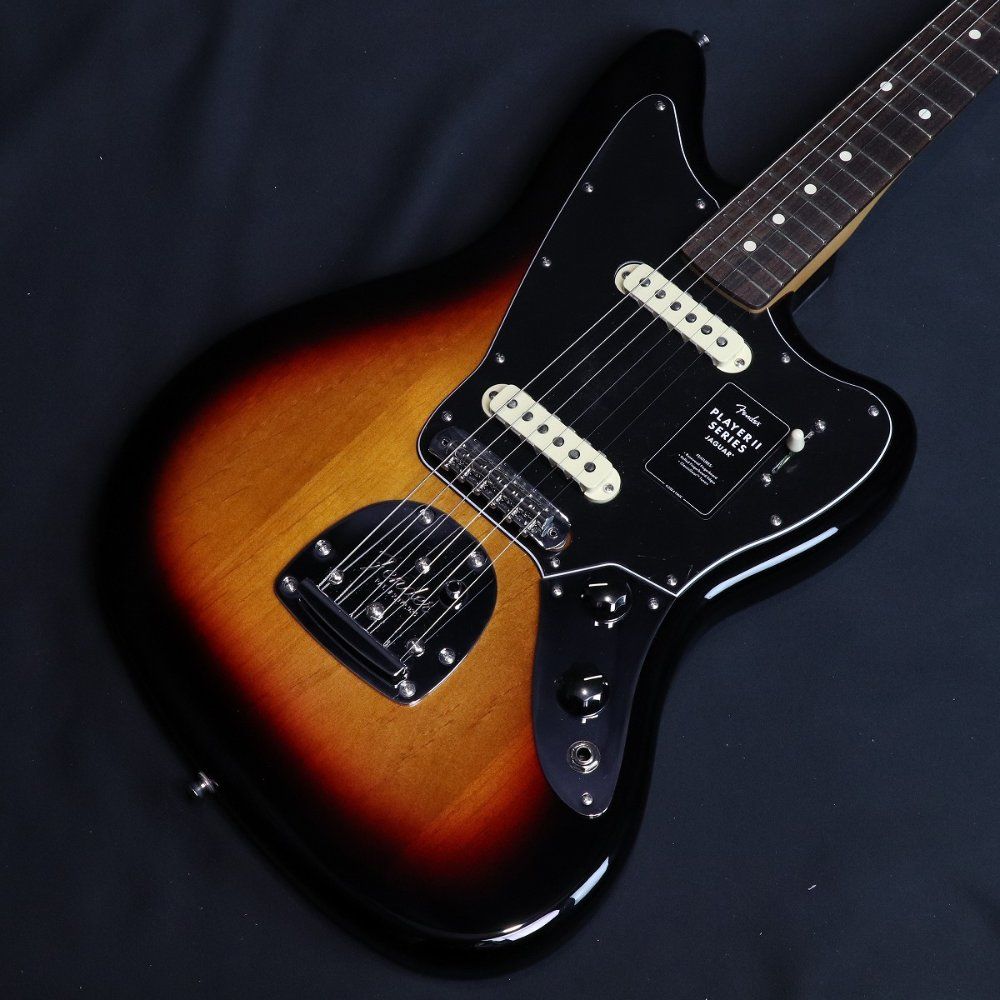 Fender 펜더 플레이어II 재규어 로즈우드지판 3색선버스트 1개