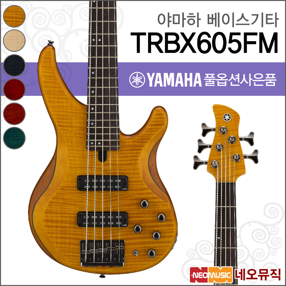 Yamaha 야마하 TRBX605FM 베이스기타 1개