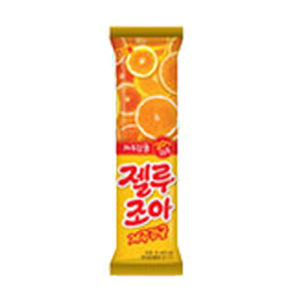 바 아이스크림 빙과 젤루조아 제주감귤