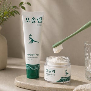 구내염 잇몸 염증 시린이 입냄새 구취 제거 천연 죽염 오솔림 가루 치약
