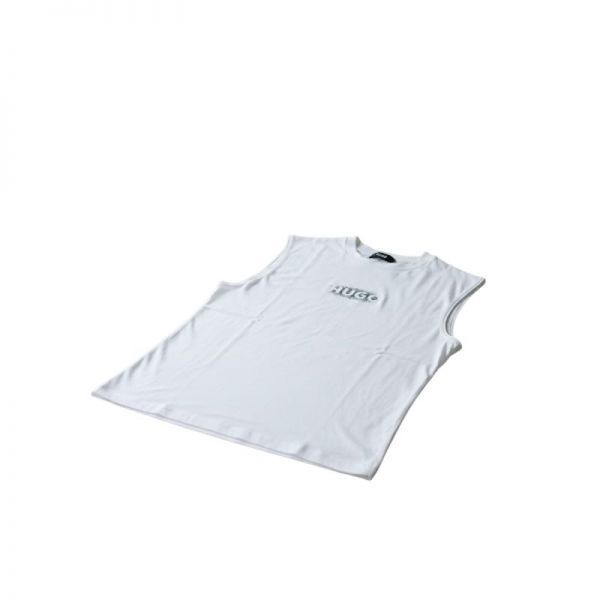 휴고보스 코튼 저지 로고 프린트 오버사이즈 탱크탑 835078 그린 26SS Cotton Jersey Logo Print Tank Top 50555581 102 155338151