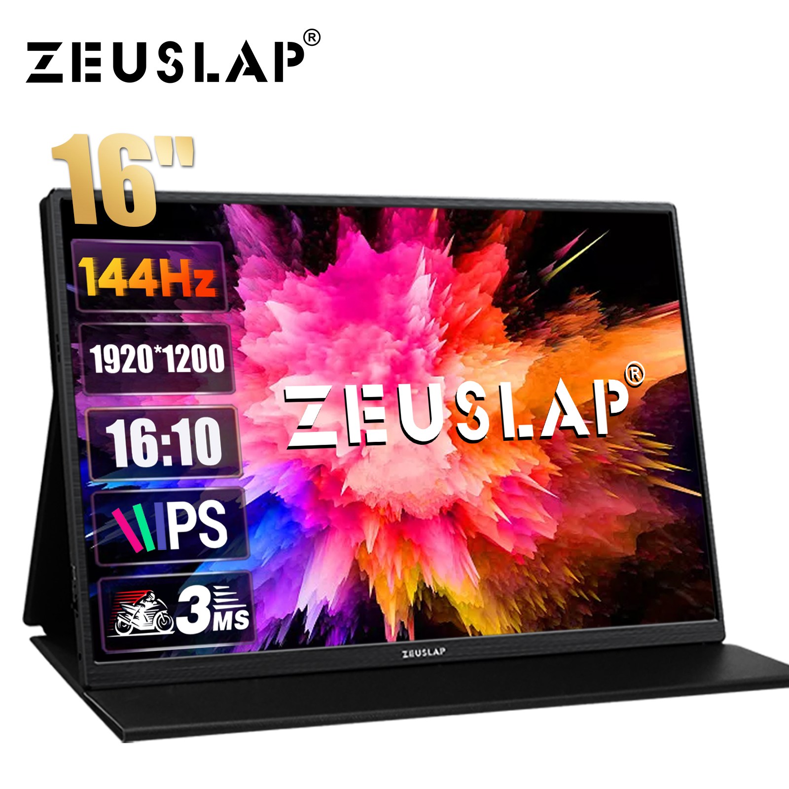 ZEUSLAP 16inch 144hz IPS 휴대용 모니터 P16 144Hz (125,000원) (무료)