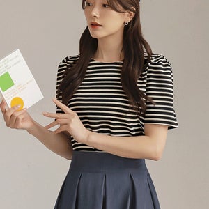 다빈헬 스트라이프 니트