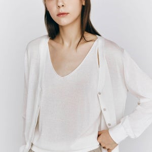 [지오다노] NEW 시어 브이넥 가디건 355523 05355523