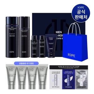 아이오페 [라이브]  맨 2종 세트 (맨 올인원 본품 용량(120g) 추가샘플)