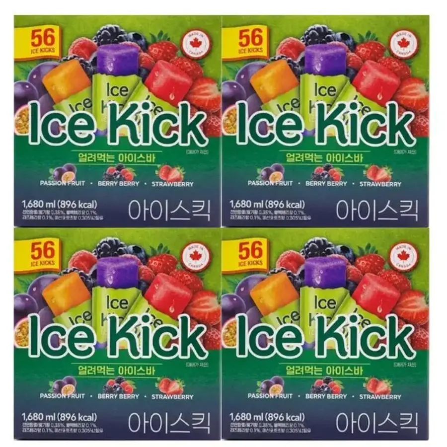 얼려먹는 아이스바 아이스킥 아이스크림