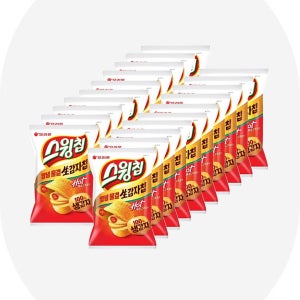 오리온 스윙칩 볶음고추장 60g, 20개, 1BOX