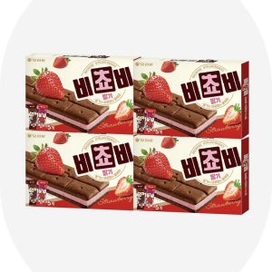오리온 비쵸비 딸기 125g x 4개