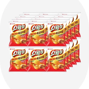 오리온 MINI 꼬북칩 스윙칩 볶음고추장맛 30g x 30개 1BOX