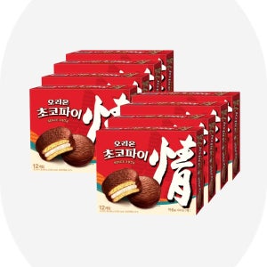 오리온 초코파이 468g, 8개, 1BOX
