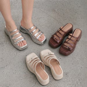 [에이티티] Cascade Multi Strap Platform Mules (att6007) 5000924353