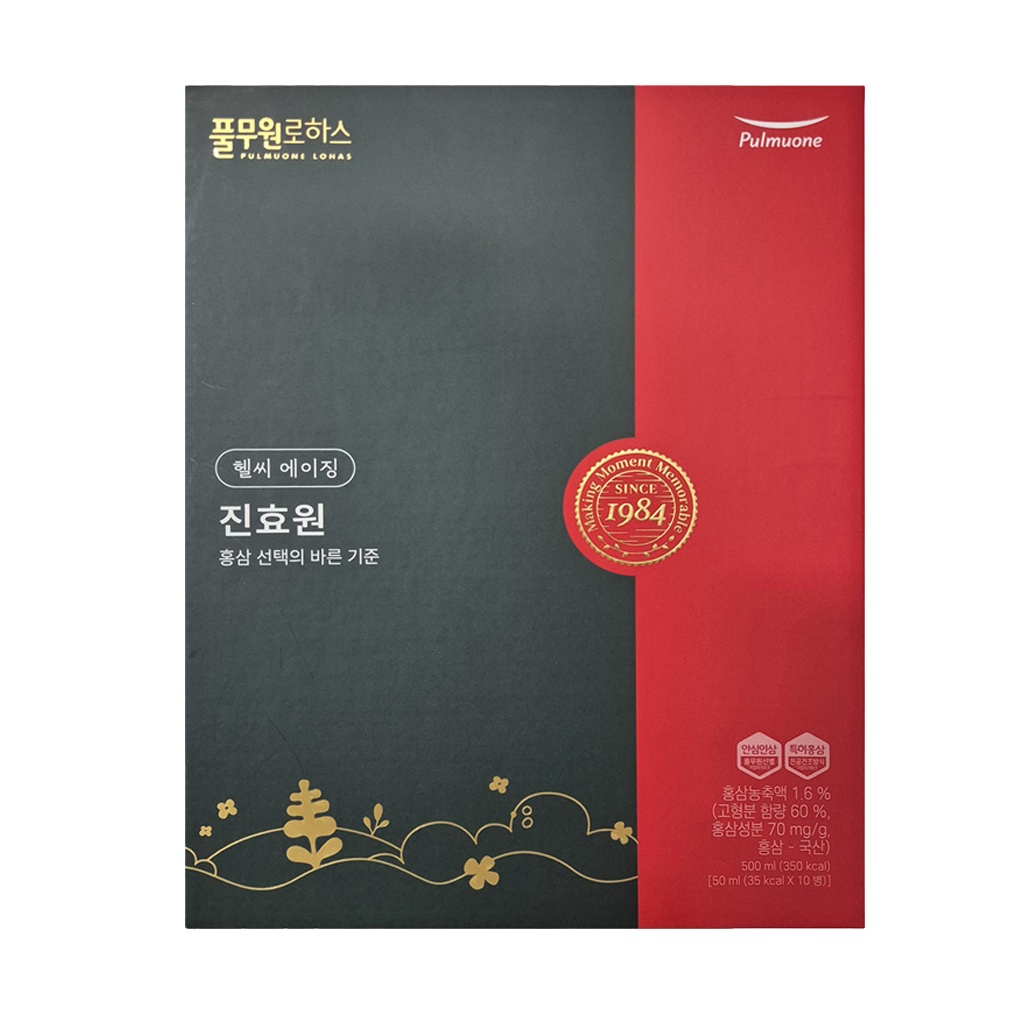<b>풀무원로하스</b> 진효원 10병  10개  50ml