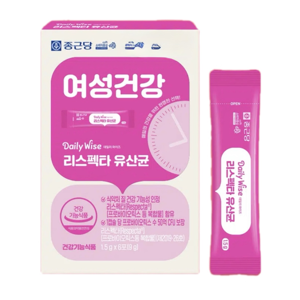 Daily Wise 리스펙타 유산균 제품 이미지