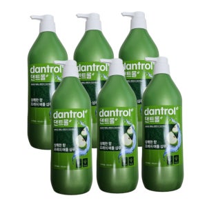 댄트롤 상쾌한 향 프레쉬 애플 샴푸 820ml x 3개