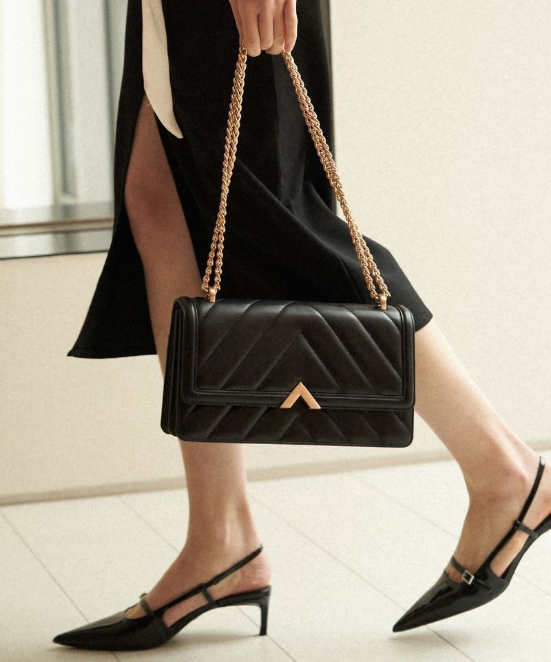 벨류엣 VALLUAT Edero Quilting bag Black