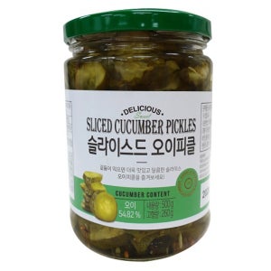 딜리셔스 슬라이스 오이피클 (500G)