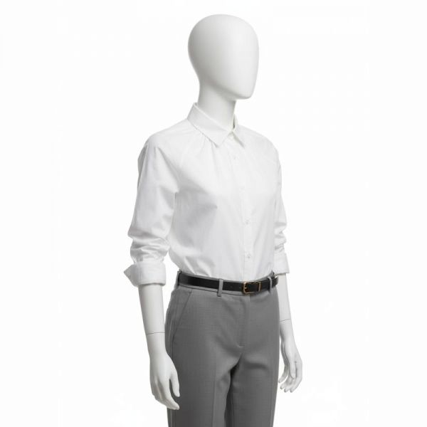 틸아이다이 여성 넥 셔링 A라인 블라우스 Neck shirring A-line blouse