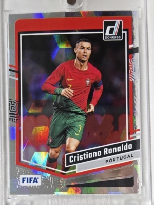 2023-24 DONRUSS 돈러스 크리스티아누 호날두 FIFA 축구 카드 ♧