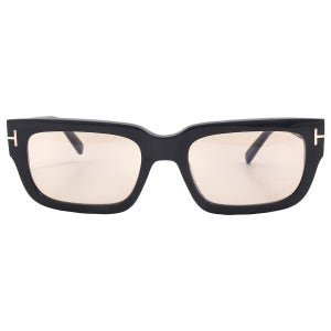[톰 포드] Ezra Brown Rectangular Mens Sunglasses