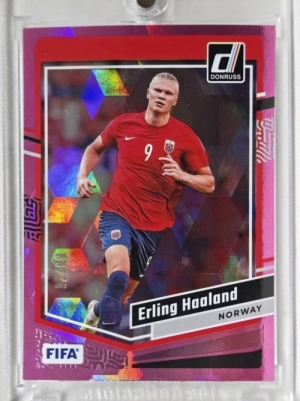 2023-24 DONRUSS 돈러스 엘링 홀란 홀란드 99장 한정 FIFA 축구 카드 ♧