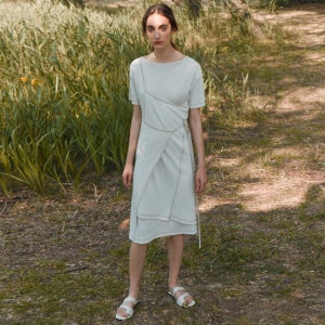 리이 Two Way Knited Midi Dress