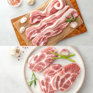 도뜰한돈 삼겹살500g+목살500g