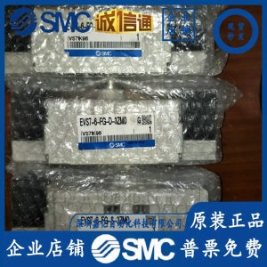 오리지널 SMC 솔레노이드 밸브 EVS7-8-FG-S-3ZMO-6-FG-D-3ZMO VS7-1-A02F