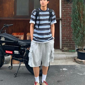 [스파오] [COOL] 카고 버뮤다 쇼츠_SPMTG25C61 SPMTG25C61
