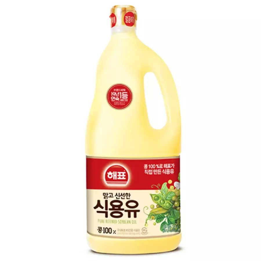 Sajo Haepyo Cooking Oil 1.8L x 3ea, Soybean Oil