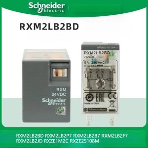 10PCS 슈나이더 릴레이 RXM2LB2BD RXM2LB2P7 RXM2LB2B7 RXM2LB2F7 RXM2LB2JD RXZE1M2C RXZE2S108M 2NO 2NC 5A LED