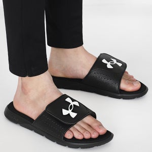 [UNDER ARMOUR]언더아머 벨크로 슬리퍼 UA 이그나이트 VII 슬라이드 (3026023-001) Z4302100012