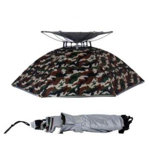 머리에 쓰는 2단 대형 터리 양산모자 모자우산 머리양산 장마철 필