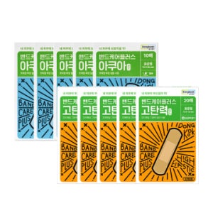 동국제약 밴드케어플러스 방수밴드10매x5갑+탄력밴드20매x5갑