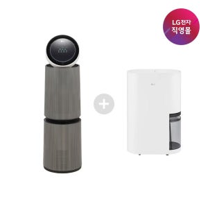 [롯데백화점] LG전자 [LG전자 직영] LG 공기청정기+제습기 세트모델 AS336NSLC+DQ154MWGA LE1221603071
