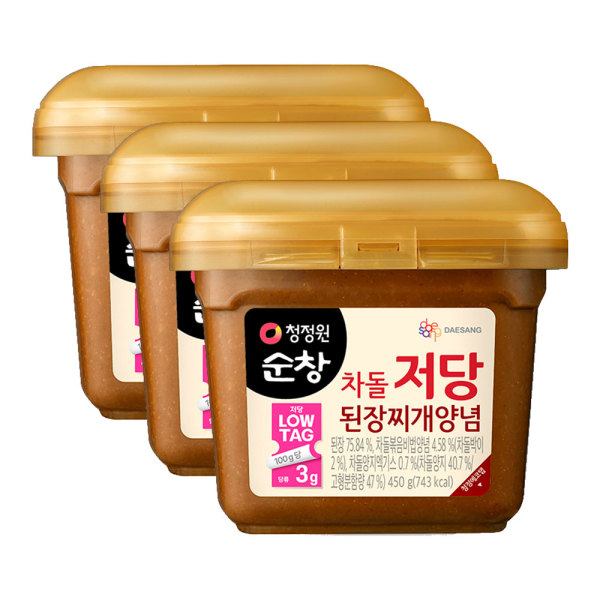 순창 차돌저당된장찌개양념 450g X 3개 (12,510원) (무료)