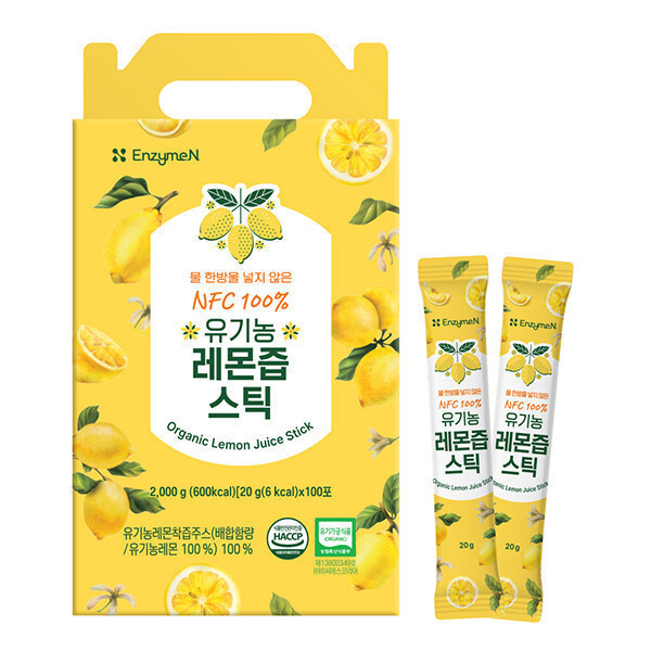 엔자임엔 유기농 레몬즙 스틱 20g x 100포 , 1개