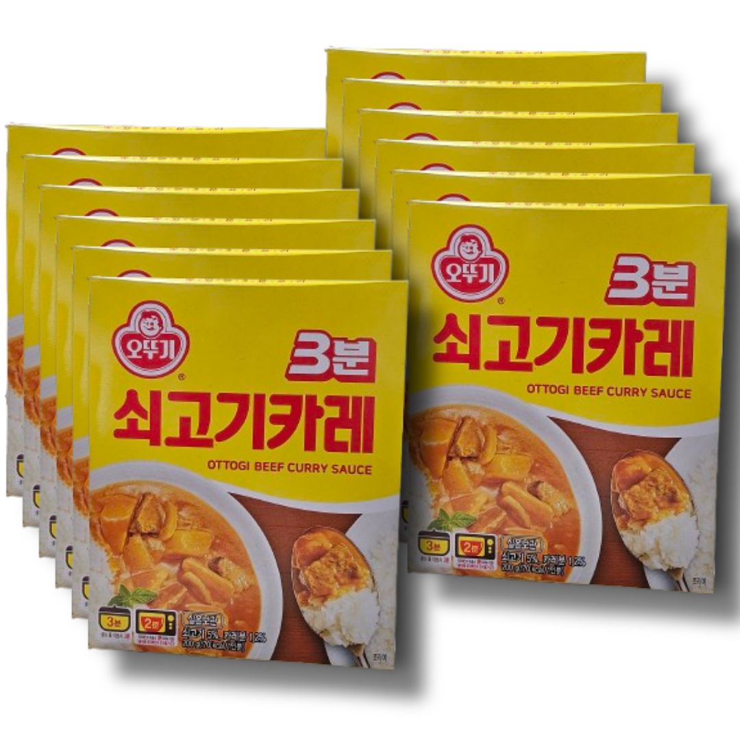 3분카레 소고기맛 즉석카레 레토르트