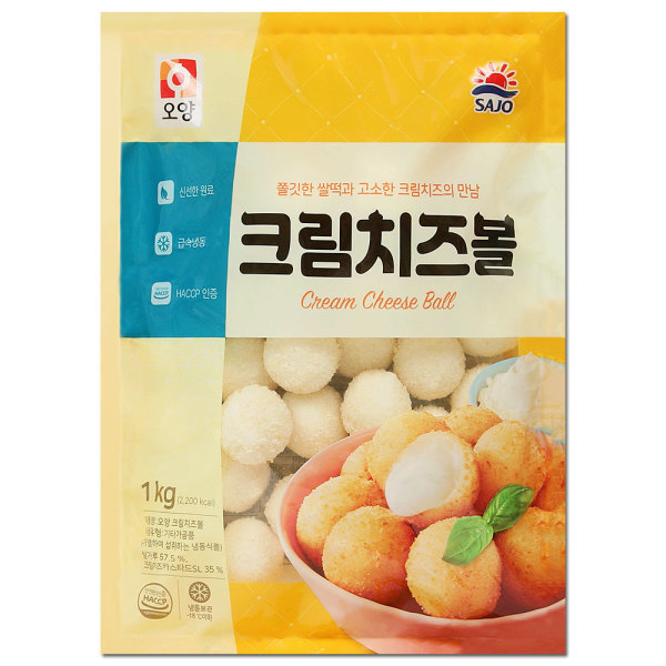 오양 쌀 크림치즈볼