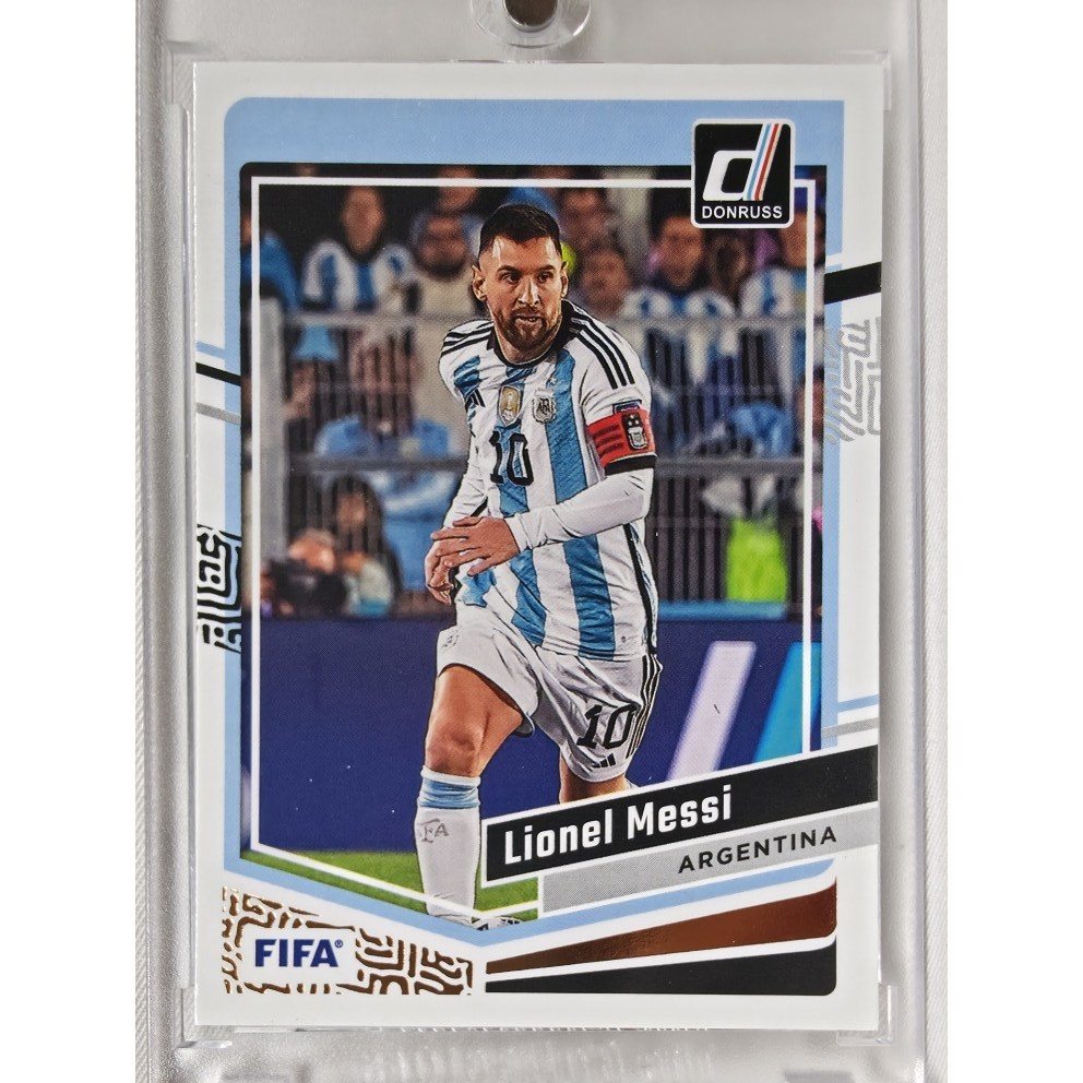 2023-24 DONRUSS OPTIC 돈러스 옵틱 #1 리오넬 메시 FIFA 아르헨티나 국가대표 축구 카드 JR  1개  #1 메시